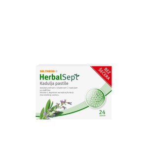 Dr. Theiss - HerbalSept kaudlja pastile bez šećera