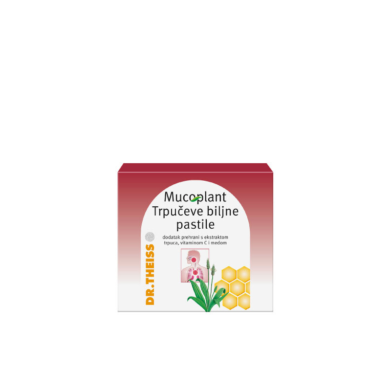 šveska_gorčica1 Dr. Theiss - Mucoplant trpučeve pastile