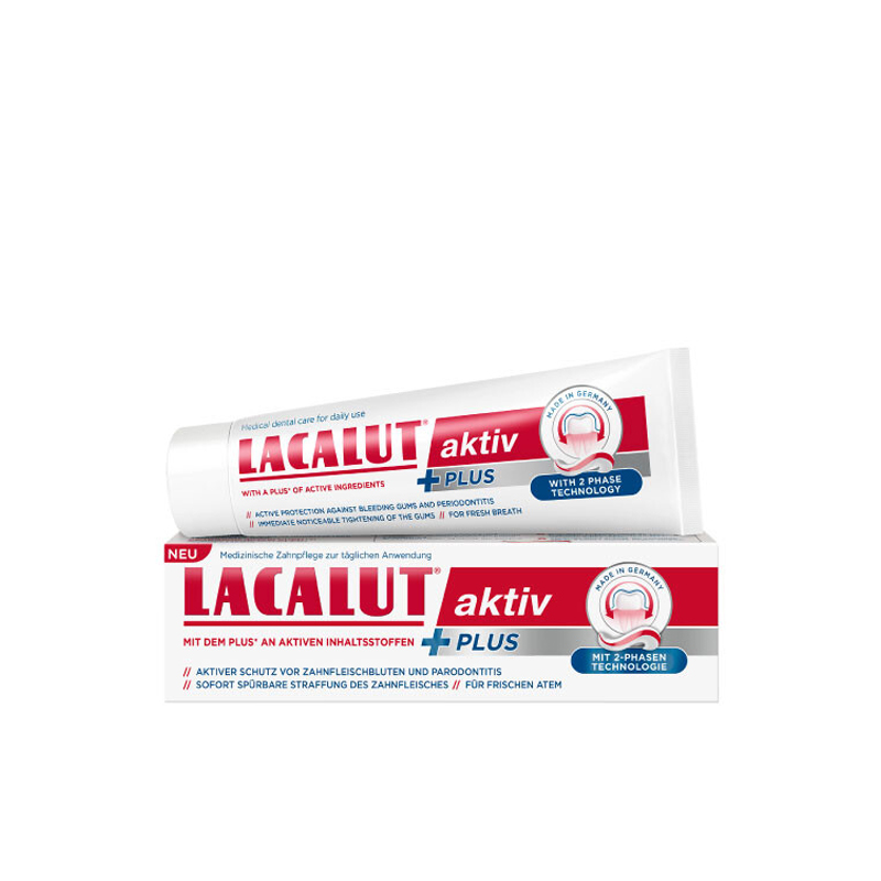 Lacalut - Lacalut zubna pasta Aktiv plus