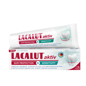 Lacalut - Lacalut zubna pasta aktiv gum protection & sensitivity