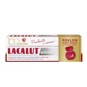 Lacalut White pasta + konac za zube gratis
